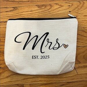 Mrs. Est. 2025 Canvas Pouch